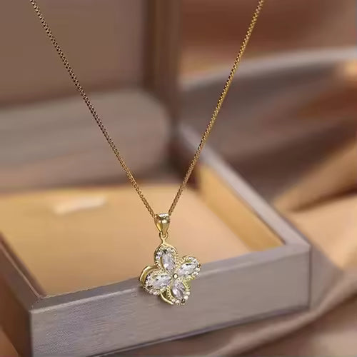 Collar de Flor Giratoria