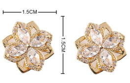 Arete Flor Giratoria