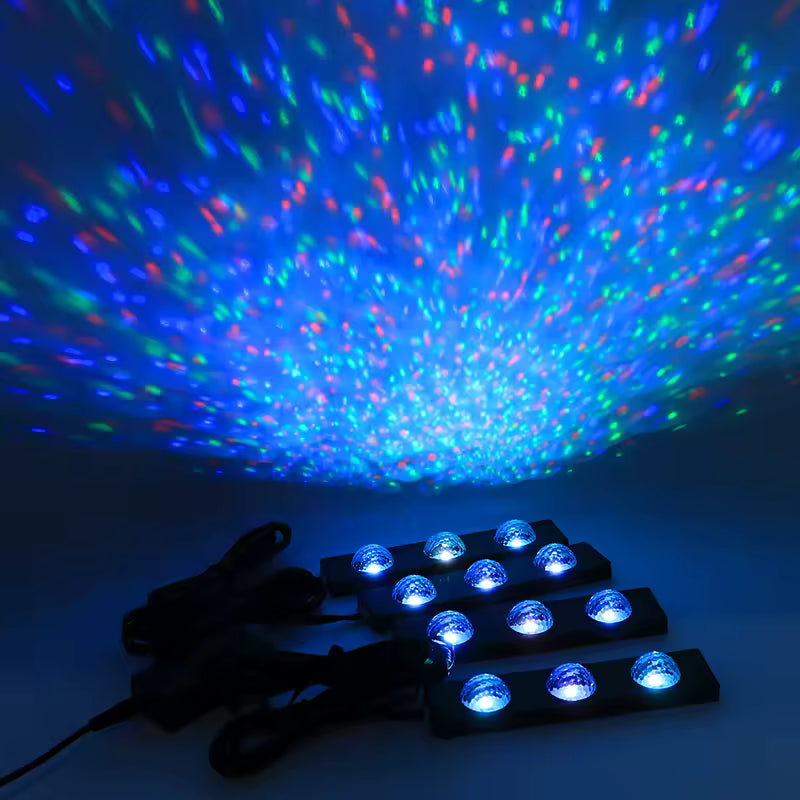 SET DE LUCES LED INTERIORES PARA AUTOS