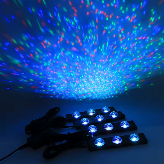 SET DE LUCES LED INTERIORES PARA AUTOS